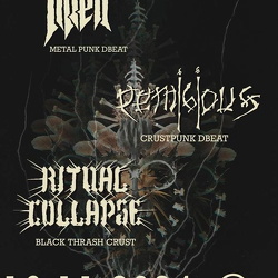 ALTERI -  PERNICIOUS  - RITUAL COLLAPSE -BWP Wem gehört die Welt - 16.11.2024 